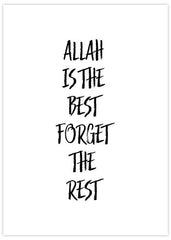 Allah is the best Poster