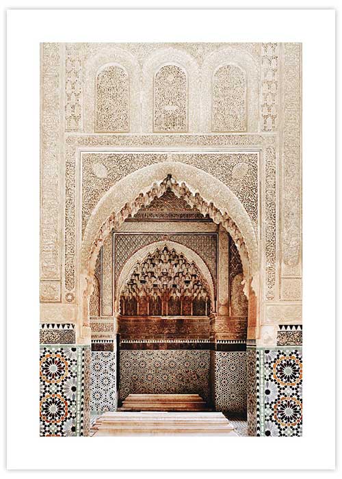 farligt Orphan faglært Temple of Marrakech Poster – ASHK