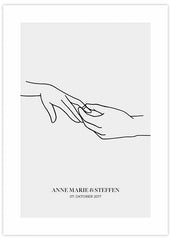 Hands Marriage Personal Poster