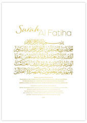Al Fatiha Meaning Poster