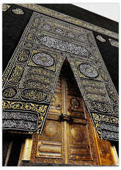 Kaaba Bild in Mekka, islamische Kalligraphien Alhamdulillah, Bismillah und Allah, perfektes Ramadan-Geschenk, Islamische Bilder und Wanddekoration von Ashk