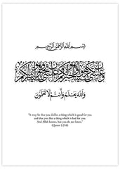 And Allah knows Poster