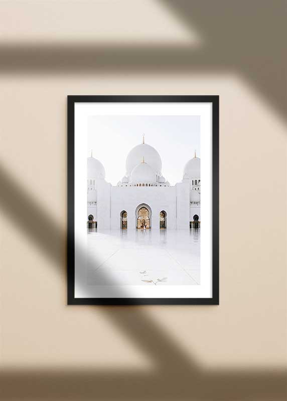 Sheikh Mosque Poster Zayed ASHK –