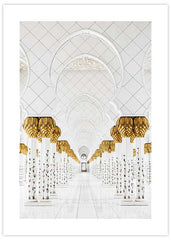 Abu Dhabi Arcades Poster