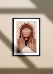 Pink Arches Poster