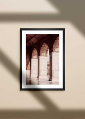 Red Arches Poster
