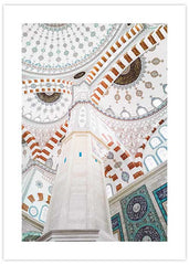Inside Süleymaniye Mosque Poster