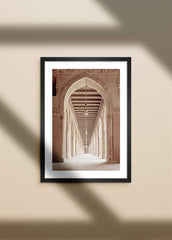 Beige Arches Poster