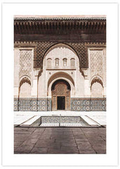 Marrakech Facade Poster