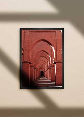 Morocco Red Arches Poster