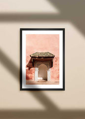 Marrakech Red Wall Poster