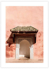 Marrakech Red Wall Poster