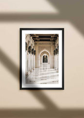 Qaboos Hallway Poster