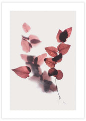 Red Leafs Poster