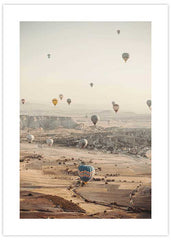 Cappadocia Balloons Poster