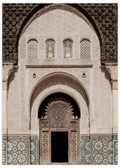 Moroccan Door Poster