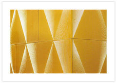 Abstract Yellow Poster