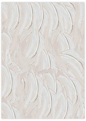 Beige White Painting No2 Poster