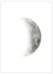Moon Phase No3 Poster