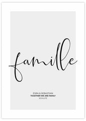 Famille Personal Poster